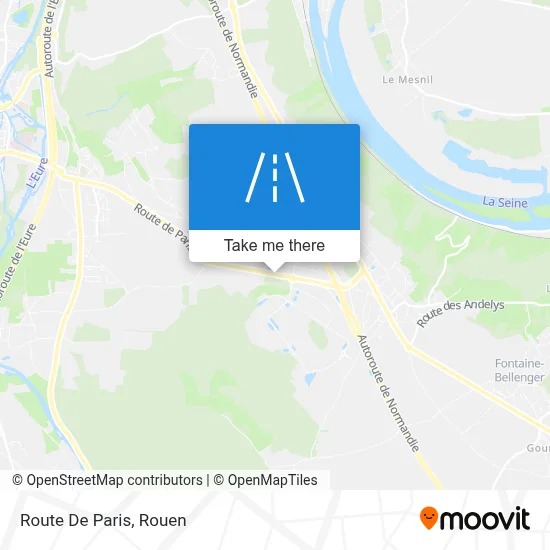 Route De Paris map