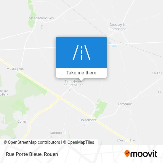Rue Porte Bleue map