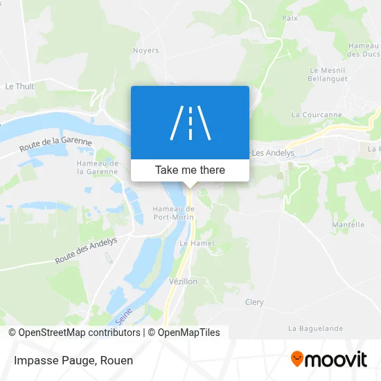 Impasse Pauge map