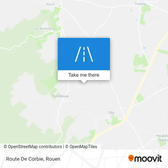 Route De Corbie map