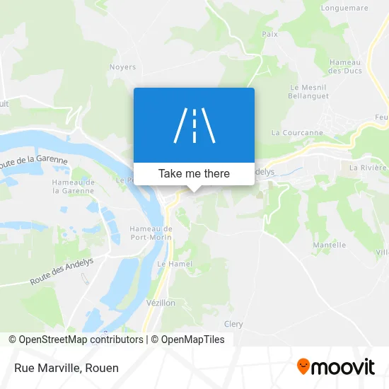 Mapa Rue Marville