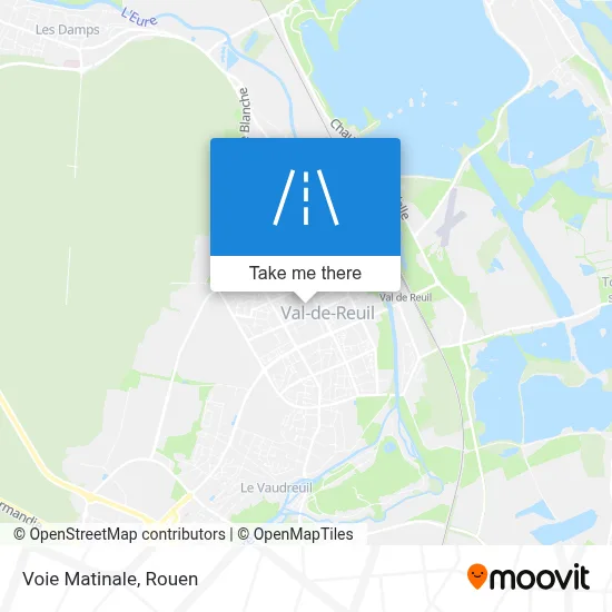 Voie Matinale map