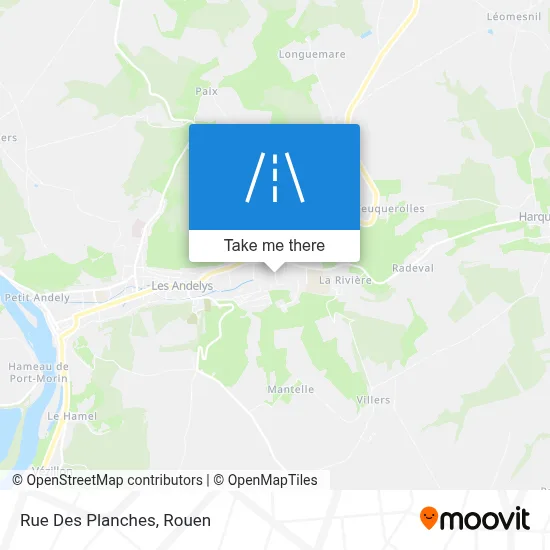 Rue Des Planches map