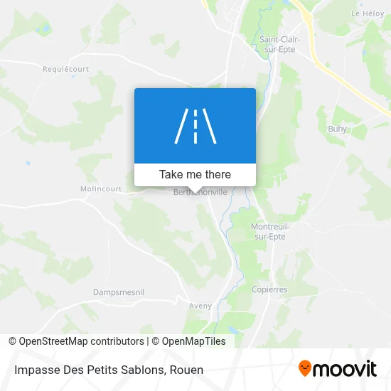 Impasse Des Petits Sablons map