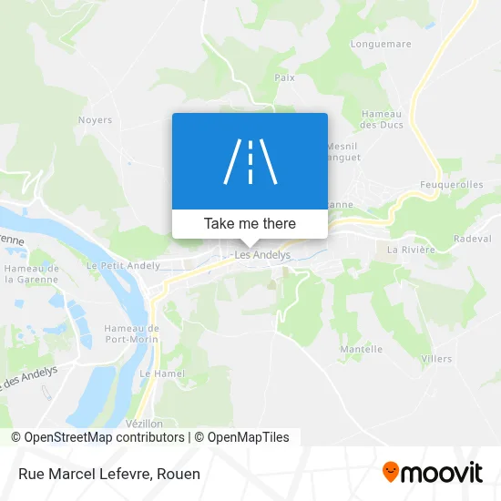 Rue Marcel Lefevre map