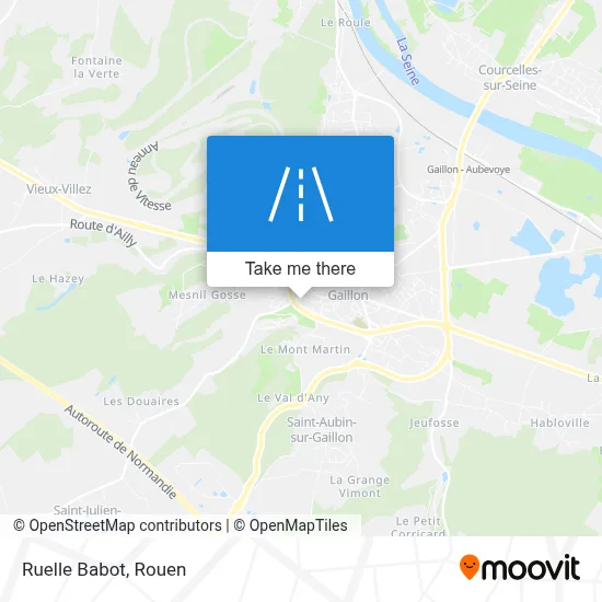 Mapa Ruelle Babot