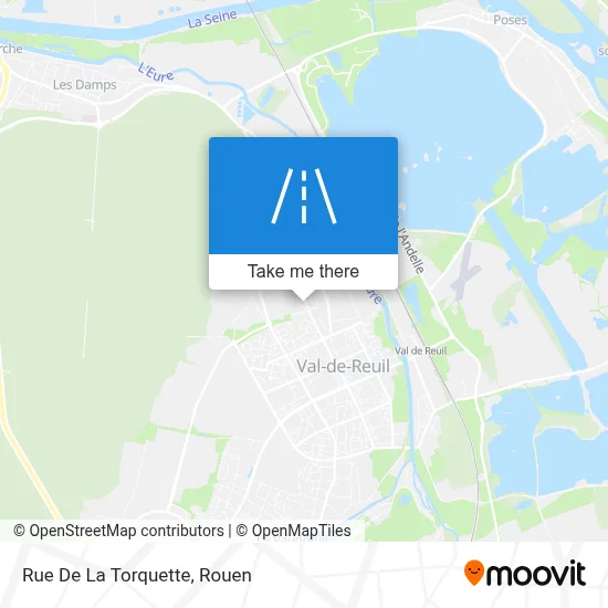 Rue De La Torquette map