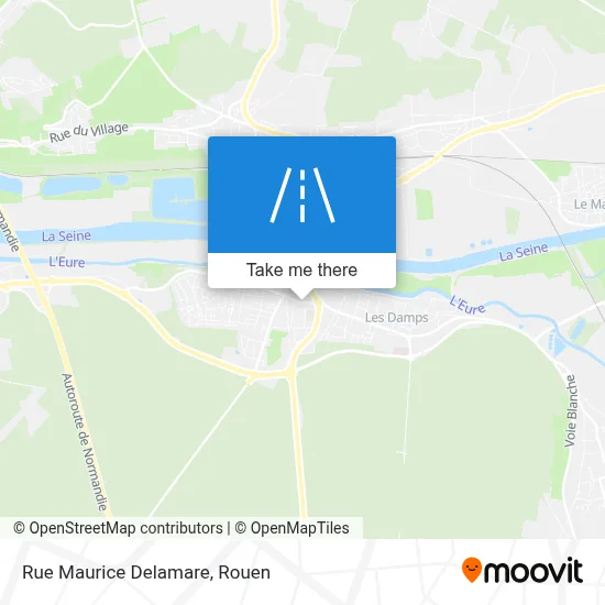 Rue Maurice Delamare map