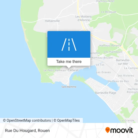 Rue Du Hougard map