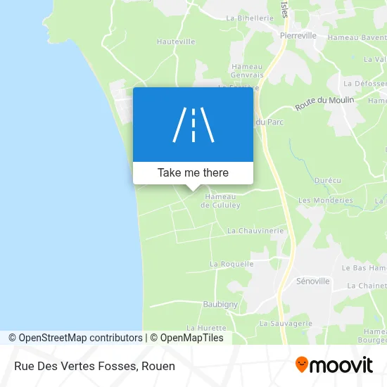 Rue Des Vertes Fosses map