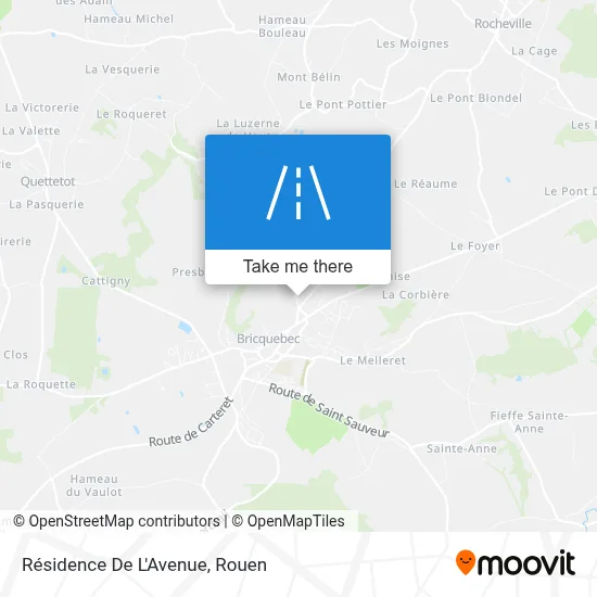 Résidence De L'Avenue map