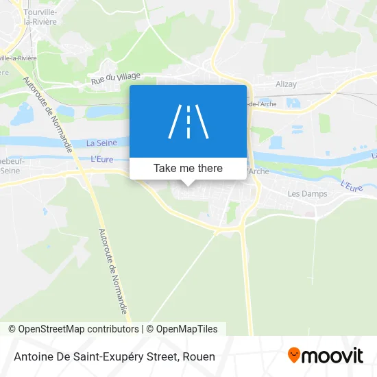 Rue Antoine De Saint-Exupéry map