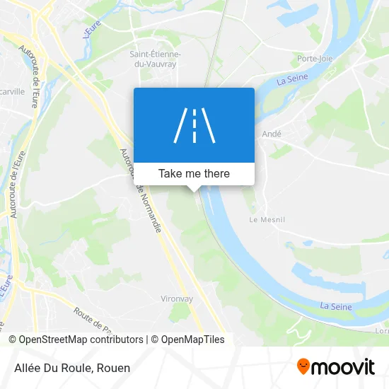 Allée Du Roule map