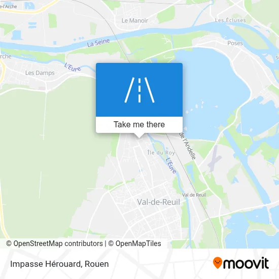 Impasse Hérouard map