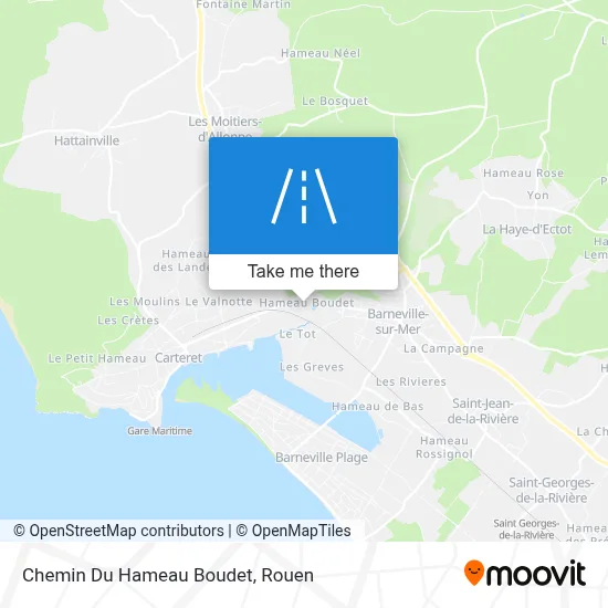 Chemin Du Hameau Boudet map