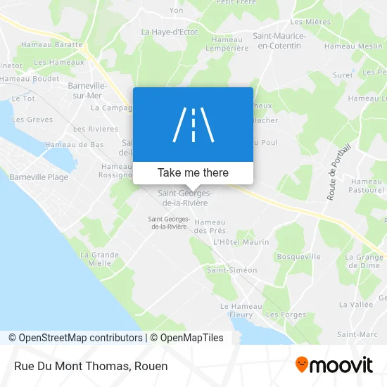 Rue Du Mont Thomas map