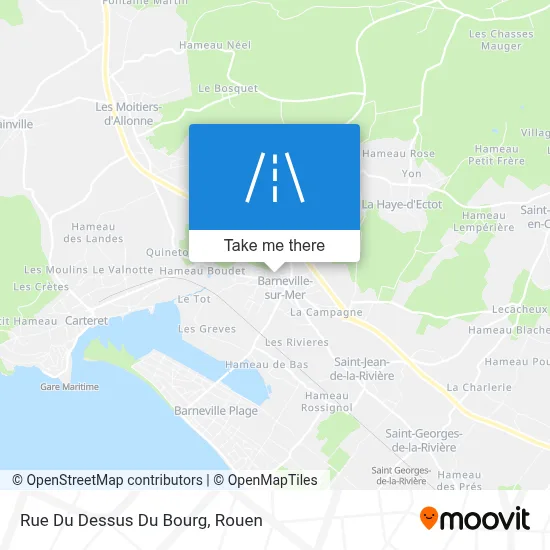 Rue Du Dessus Du Bourg map