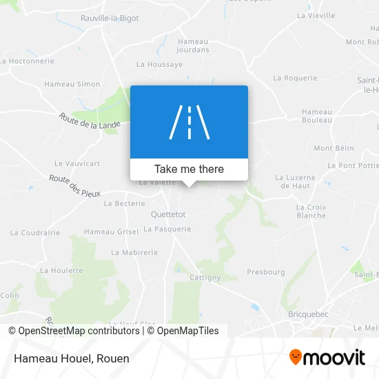 Hameau Houel map