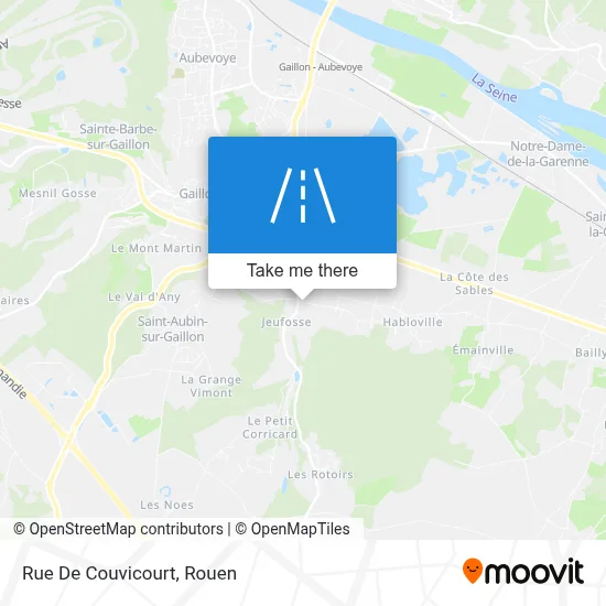 Rue De Couvicourt map