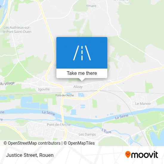 Rue De La Justice map