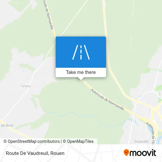 Route De Vaudreuil map