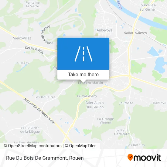 Rue Du Bois De Grammont map