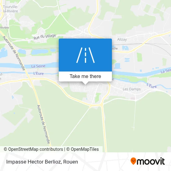 Impasse Hector Berlioz map