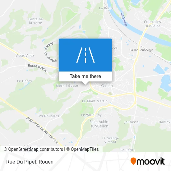 Rue Du Pipet map