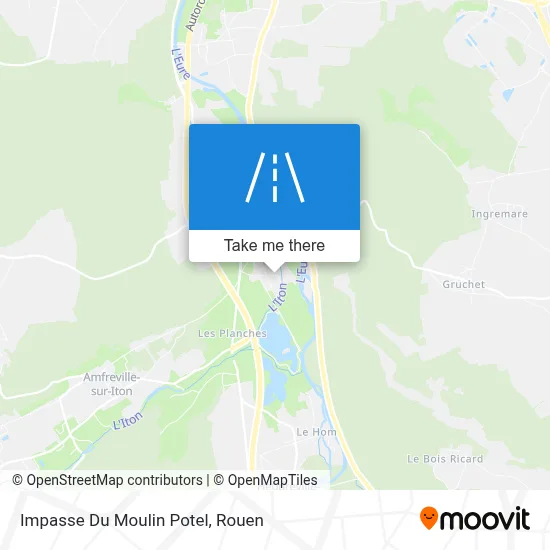 Impasse Du Moulin Potel map