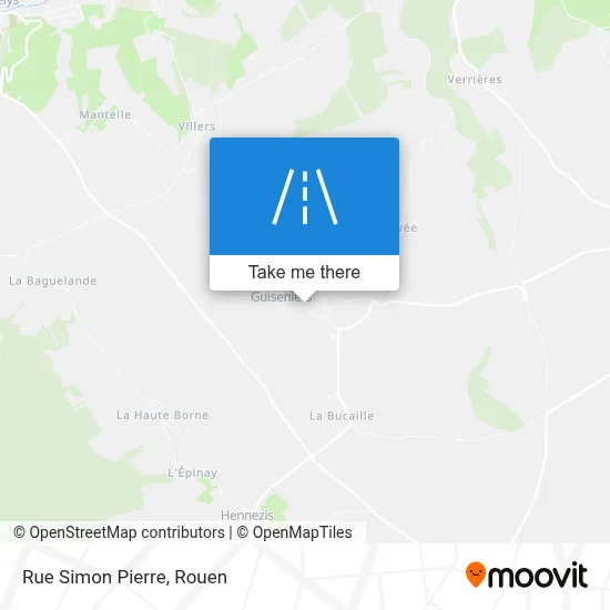 Rue Simon Pierre map