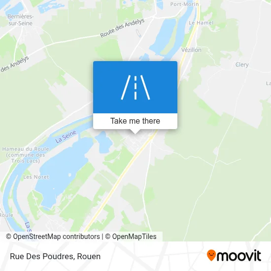 Rue Des Poudres map