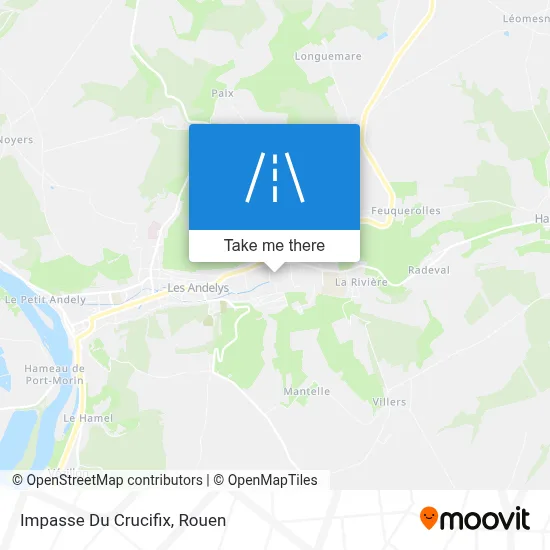 Impasse Du Crucifix map
