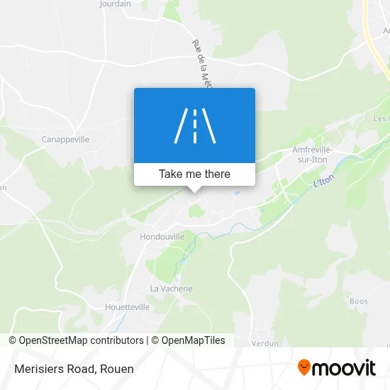 Chemin Des Merisiers map