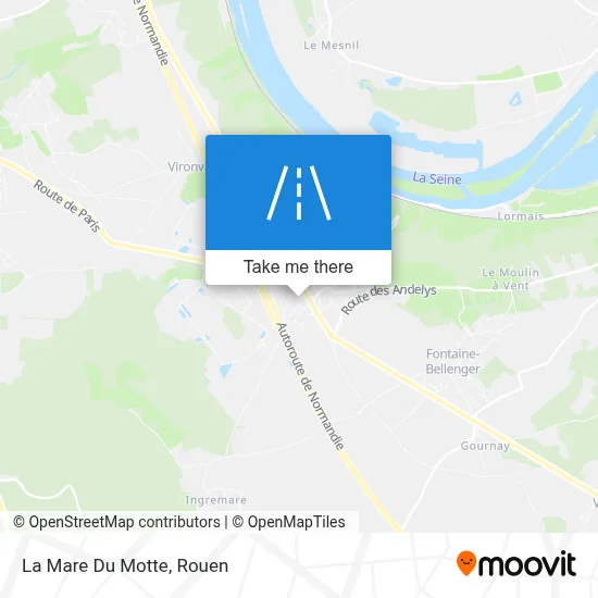 La Mare Du Motte map