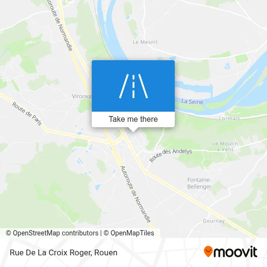 Rue De La Croix Roger map