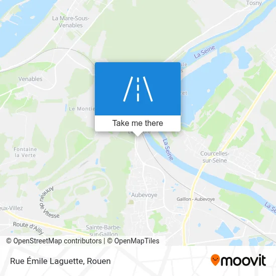 Rue Émile Laguette map