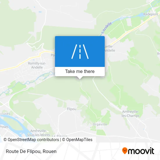Route De Flipou map