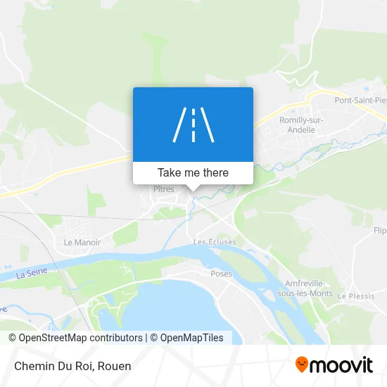 Chemin Du Roi map