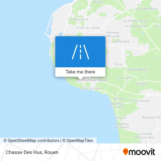 Chasse Des Hus map