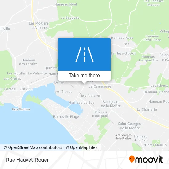 Rue Hauvet map