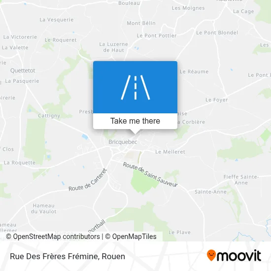 Rue Des Frères Frémine map