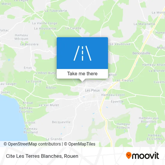 Cite Les Terres Blanches map
