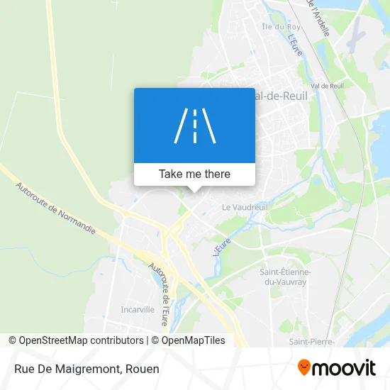 Rue De Maigremont map