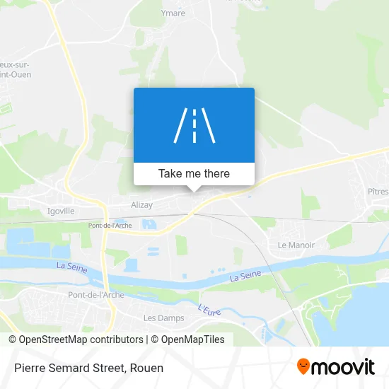 Mapa Rue Pierre Semard
