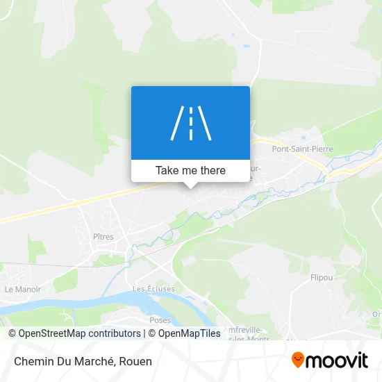 Chemin Du Marché map
