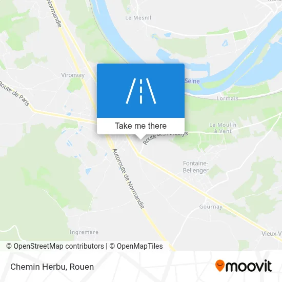 Chemin Herbu map