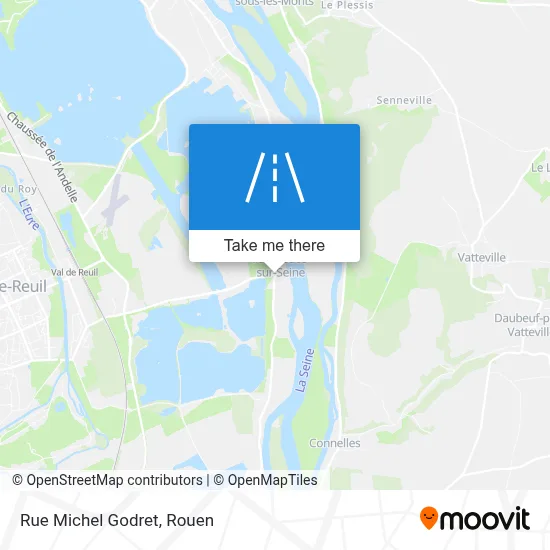 Rue Michel Godret map