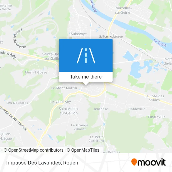 Impasse Des Lavandes map