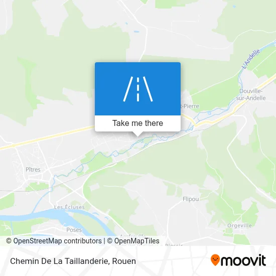Chemin De La Taillanderie map