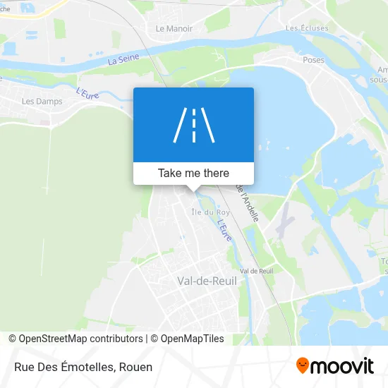 Rue Des Émotelles map